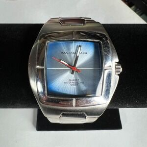 Panama Jack Tide Runner Quartz Watch Blue Dial Stainless Bracelet‎
